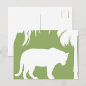 Groen oerwoud briefkaart (Voorkant / Achterkant)