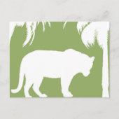 Groen oerwoud briefkaart (Voorkant)