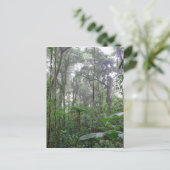groen oerwoud briefkaart (Staand voorkant)