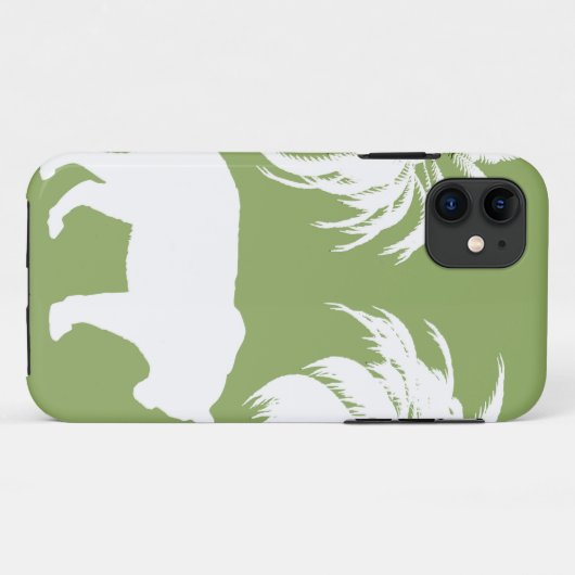 Groen Oerwoud Case-Mate iPhone Case (Achterkant (horizontaal))