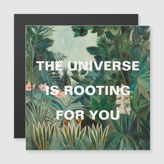 Groen Oerwoud het Schilderen Universe drijft Magne (Voorkant / Achterkant)