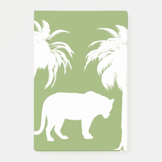 groen oerwoud post-it® notes (Voorkant)