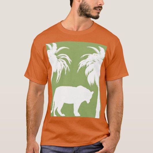 groen oerwoud t-shirt (Voorkant)