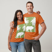 groen oerwoud t-shirt (Unisex)