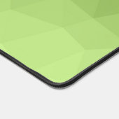 Groen ombre geometrisch mesh Monogram Bureaumat (Hoek)