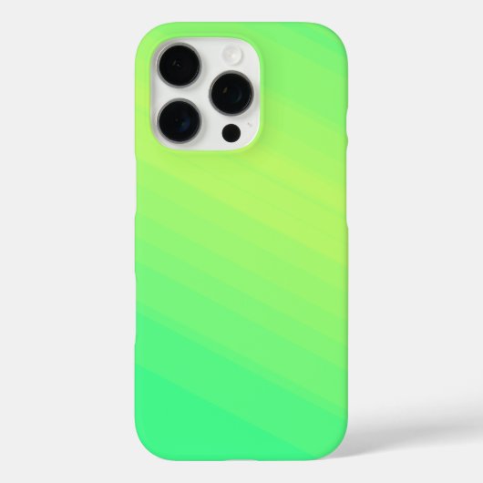 Groen ombre-ontwerp Case-Mate iPhone case (Achterkant)