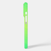 Groen ombre-ontwerp Case-Mate iPhone case (Achterkant / Links)