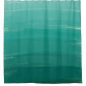 Groen Ombre Shower Curtain Douchegordijn (Voorkant)