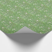 Groen omslagpapier cadeaupapier (Hoek)