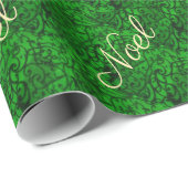 Groen omslagpapier met schuifbalken cadeaupapier (Rol Hoek)