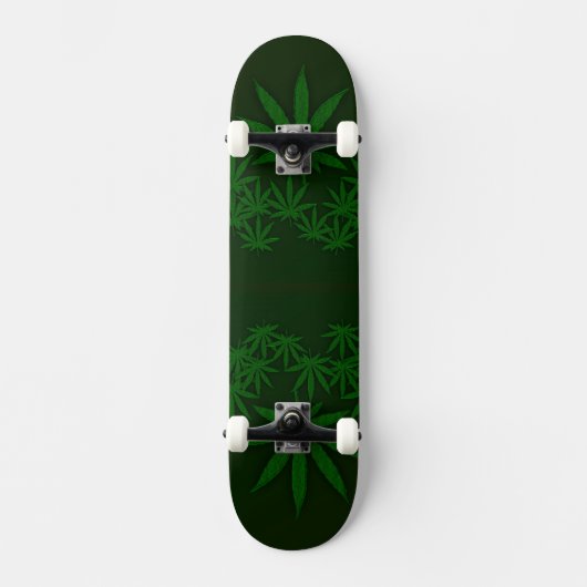Groen Onkruid Skateboard (Voorkant)