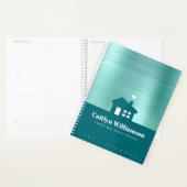 Groen Onroerend Goed Makelaar Professioneel Huis Planner (Display)