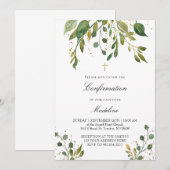 groen ontwerp Bevestiging Kaart (Voorkant / Achterkant)