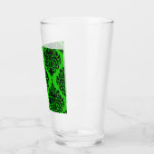 Groen ontwerp glas (Links)