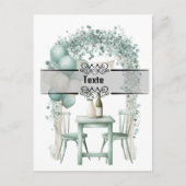 Groen ontwerp Invitatie op maat Uitnodiging Briefkaart (Voorkant)