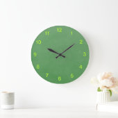 Groen Ontwerp met de Groene Klok van de Muur van (Huis)