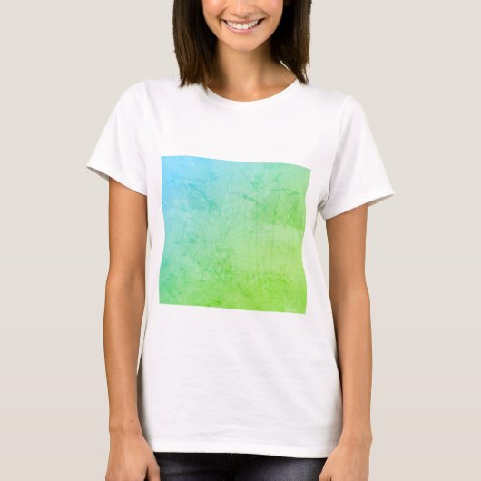 Groen ontwerp t-shirt (Voorkant)