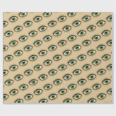 Groen Oog icoon Cadeaupapier (Vlak)