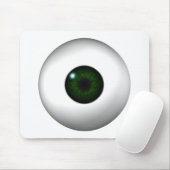 groen oog muismat (Met muis)