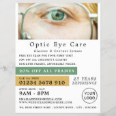 Groen Oog, Opticien, Technisch Praktijk Flyer (Voorkant)