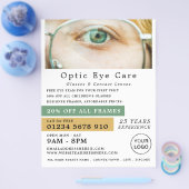 Groen Oog, Opticien, Technisch Praktijk Flyer (Enkel)