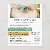 Groen oog, Opticien, technische specialist Flyer (Voorkant)