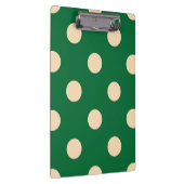 Groen op Cream Klembord (Rechts)