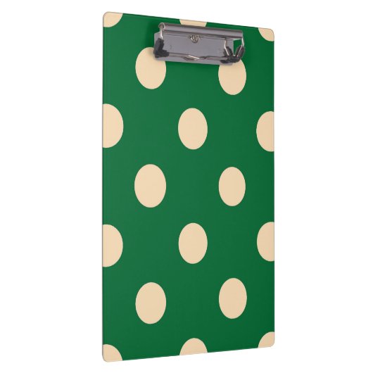 Groen op Cream Klembord (Rechts)