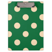 Groen op Cream Klembord (Voorkant)