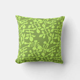 Groen op Green Leaf Design Sierkussen