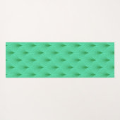 Groen op groen deco naadloze patroondouche yogamat (Achterkant (horizontaal))