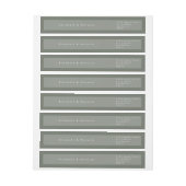 Groen op Sage Modern Minimalistisch Eenvoudig Huwe (Vel)