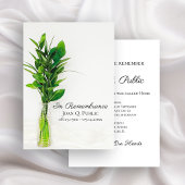 Groen op White Death Jubileum Memorial Kaart