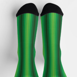 Groen optische illusie sokken