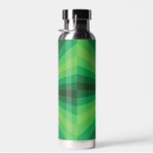 Groen optische illusie waterfles (Rechts)