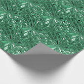 Groen opvulpapier cadeaupapier (Hoek)