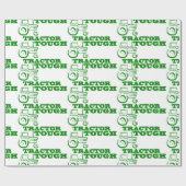 Groen opvulpapier voor trekkers cadeaupapier (Vlak)