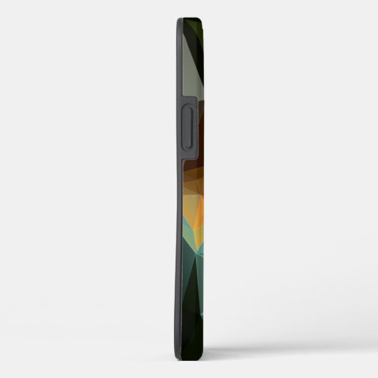 Groen Oranje blauw Abstract piramidepatroon Case-Mate iPhone Case (Achterkant / Rechts)