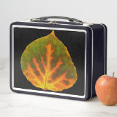 Groen Oranje en geel esdoorn Leaf #1 (In situ)