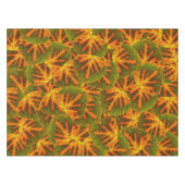 Groen Oranje en geel esdoorn Leaf #1 Tafelkleed (Voorkant (Horizontaal))