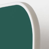 Groen over striping met naam pickleball paddle (Links Detail)