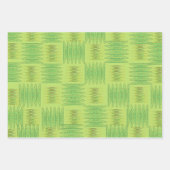 Groen overlooppapierblad inpakpapier vel (Voorkant)