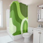 Groen P 543 b 1 van 3 Douchegordijn (In situ)