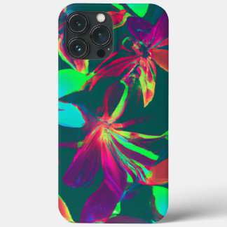 Groen & Paars Bloemmotief Case-Mate iPhone Case
