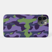 Groen Paars en Blauw Camo abstract Case-Mate iPhone Case (Achterkant (horizontaal))