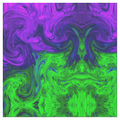 Groen paars getextureerd abstract afdrukmateriaal stof (Close Up)