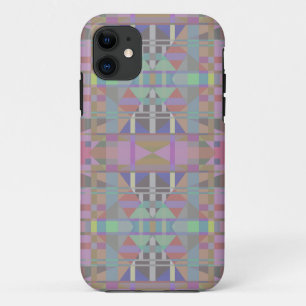 Groen Paars roze geometrisch Case-Mate iPhone Case