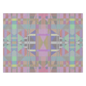Groen Paars roze geometrisch Tafelkleed (Voorkant (Horizontaal))