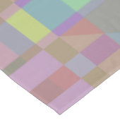 Groen Paars roze geometrisch Tafelkleed (Gekanteld)