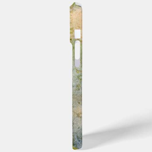 Groen Paarse Case-Mate iPhone Case (Achterkant / Links)